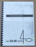 The Bal-Ami Super 40 Instruction Manual