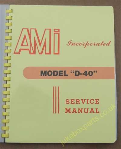AMI Model D-40 Manual