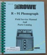 Rowe Ami R-91 Golden 91, Sapphire 91 Manual (1987)