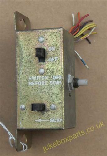 Rowe-Ami Service Scan Switch Model? (AR02)