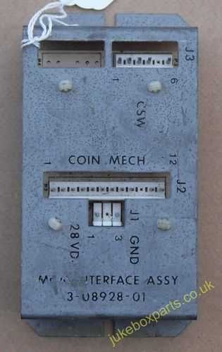 Rowe-Ami Coin Mech Interface Assembly 3-08928-01 (AR13)