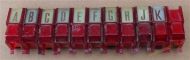 Ami / Bal-Ami Red Selection Buttons (AR152)