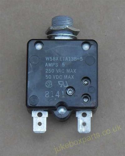 Rowe-Ami Power Supply 5 Amp Resettable Fuse (AR255)