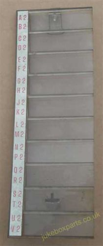 Rowe-Ami Title Card Holder A2-V2 (AR78B)