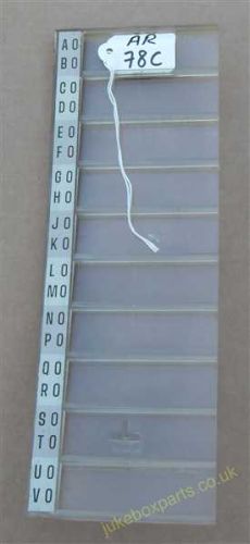 Rowe-Ami Title Card Holder A0-V0 (AR78C)