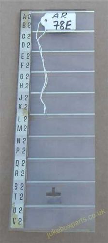 Rowe-Ami Title Card Holder A2-V2 (AR78E)