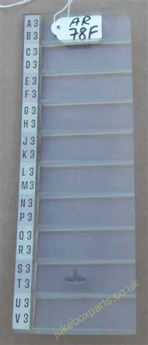 Rowe-Ami Title Card Holder A3-V3 (AR78F)
