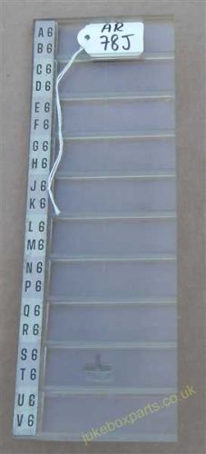 Rowe-Ami Title Card Holder A6-V6 (AR78J)