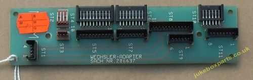 NSM Wechsler Adapter PCB Sach No 206637 (NSM27)