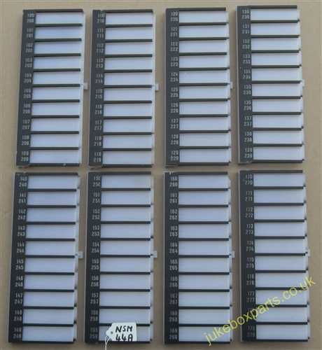 NSM Soundmaster Set of Title Card Holders (NSM44A)