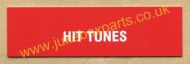 Seeburg V, VL & KD Hit Tunes Classification Strip (JP509)
