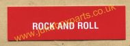 Seeburg V, VL & KD Rock & Roll Classification Strip (JP514)