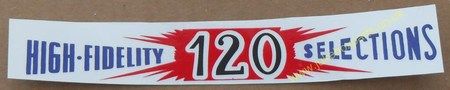 Rock-Ola Sticker Hi Fidelity (JP537)