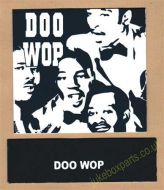 Seeburg V, VL & KD Drum Card & Classification Strip Doo Wop Blue (JP646)