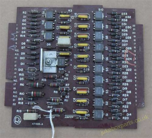 Rock-Ola Selection Control PCB 47486-A (RO101E)
