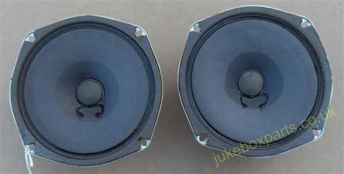 Rock-Ola Pair of 6 Inch Speakers (RO28A)