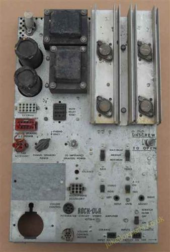Rock-Ola Amplifier Model 45730-A (RO295)