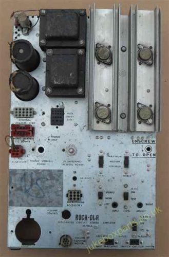 Rock-Ola Amplifier Model 45730-A (RO296)