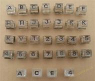 Rock-Ola Job Lot of Clear Push Buttons (RO30)