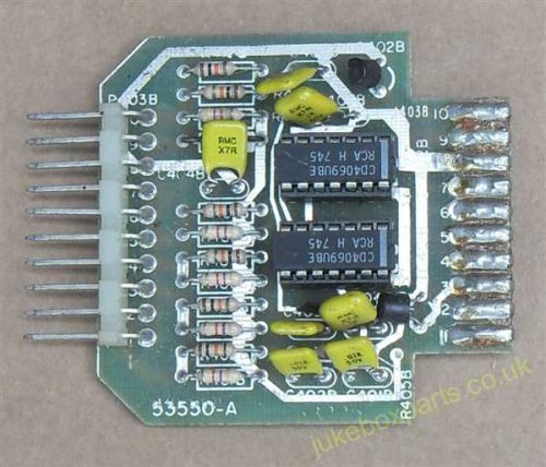 Rock-Ola Printed Circuit Board 53550-A (RO75H)