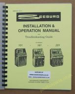 Seeburg 101, 161 & 201 Installation & Operation Manual & Troubleshooting Guide