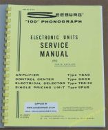 Seeburg SL100 & ESL100 Carnival Electronic Units Service Manual & Parts (1973)