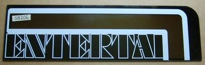 Seeburg Entertainer Glass (SB206)