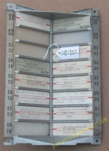 Seeburg LPC Title Card Holder (SB125C)