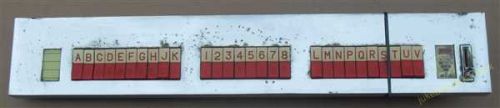 Seeburg Q160 Button Bank Casting Including Buttons (SB358)