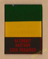 Seeburg Selection / Instruction Glass for 221 or 161 (SB51)