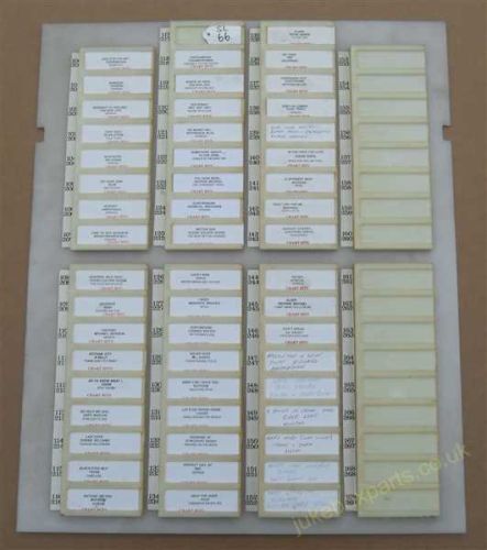 Sound Leisure Vinyl Title Card Holders (SL66)