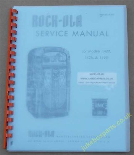 Rock-Ola 1422, 1426 & 1428 Service Manual & Parts (USM127)
