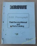 Rowe Ami R-88 Golden 8, Sapphire 8 Field Service & Parts Manual (USM133)