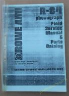 Rowe Ami R-84 Tempo, Tempo Disco, Prelude Service Manual & Parts Catalog (USM137)