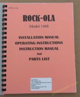 Rock-Ola 1468 Installation & Instructions Manual, Operating Instructions & Parts List (USM139)