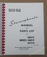 Rock-Ola Stereophonic Supplement Manual & Parts List for Models 1460-ST 1468-ST 1475-ST (USM147)