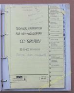 NSM Technical Manual for CD Galaxy ES1V CD Technology (USM160F)