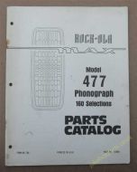 Rock-Ola 477 Max Parts Catalog (USM177)