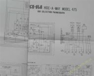 Rock-Ola Hide Away 475 Schematic (USM199)