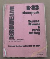 Rowe Ami R-83 Claremont, Disco 200, Fiesta Service Manual (USM214)