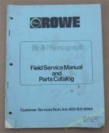 Rowe Ami RI-3 Phonograph Field Service Manual & Parts Catalog (USM231)