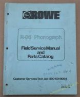 Rowe Ami R-86 Blue Magic, Gold Magic Service Manual & Parts Catalog (USM233)