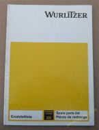 Wurlitzer Atlanta Carillon Lyric Hideaway Tarock 1974 Spare Parts List (USM260)
