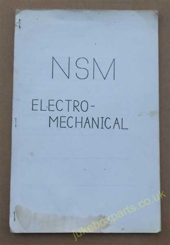 NSM Electro-Mechanical Manual (USM268)