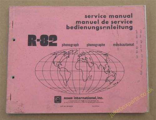 Rowe Ami R-82 Service Manual (USM304)