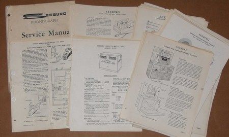Seeburg Original Manual Pages (USM314)