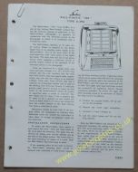 Seeburg Wall-O-Matic 200 Type D-3WA Information (USM324)