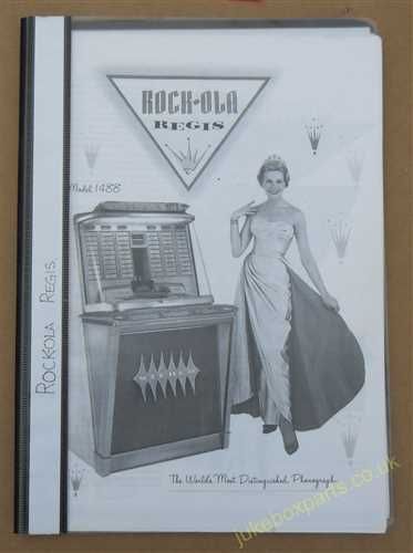 Rock-Ola 1488, 1495 Regis Instructions & Installation & Parts Manual (USM368)