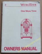 Wurlitzer One More Time - 45RPM Service, Parts & Operating Manual (USM392)