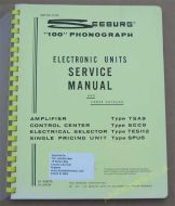 Seeburg SL100 & ESL100 Electronic Units Service Manual & Parts Catalogue (1973) (USM404)